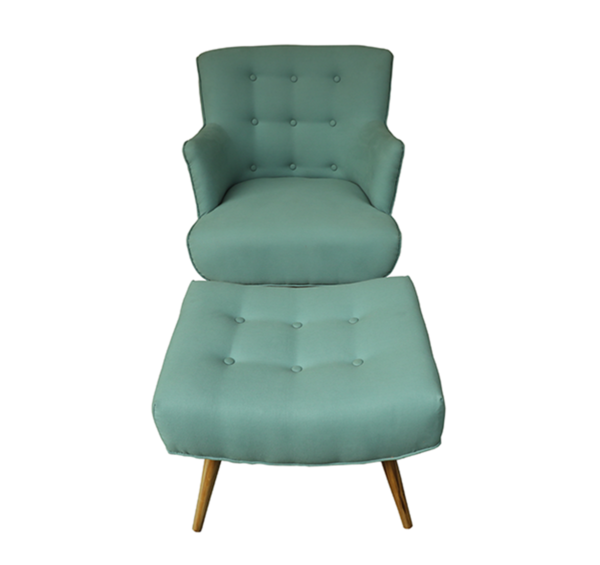 Macy Accent Chair With Ottoman